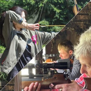 Air Rifle Archery combo Activity