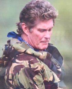 We welcomed David Hasselhoff to Armourgeddon as he took on tank paintball.
