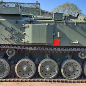 FV434 Military armoured tank for sale at Armourgeddon