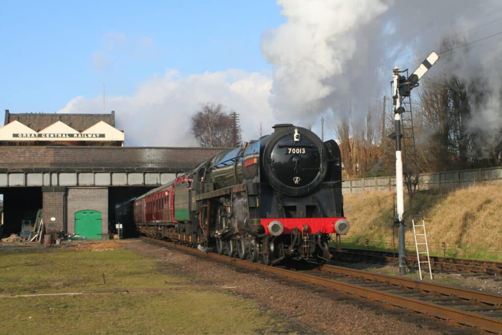 The Great Central Railway in Leicester is a great attraction for visitors