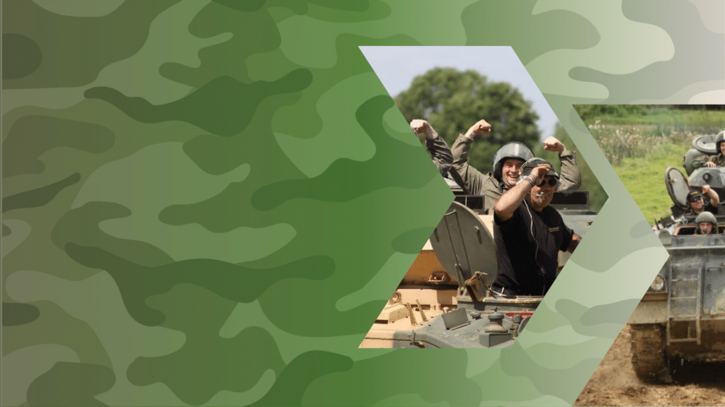 Kids Tank Experience at Armourgeddon Easter